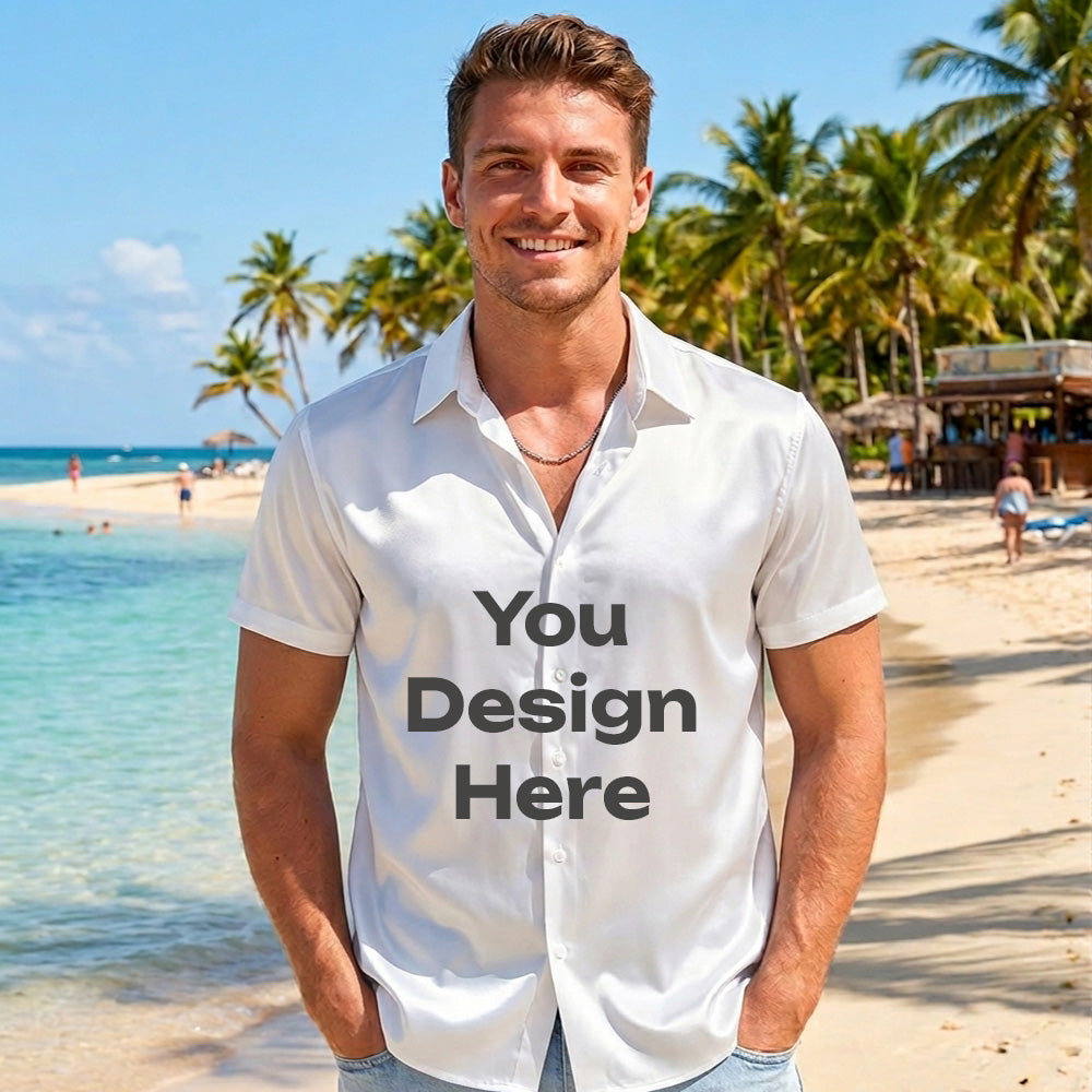 All Over Print Hawaiian Shirt